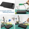 Model Metal Magnetic Spraying Clamps Clip with Storage Box Model Painting Tools For Military Model Hobby DIY Tool Set Modeling