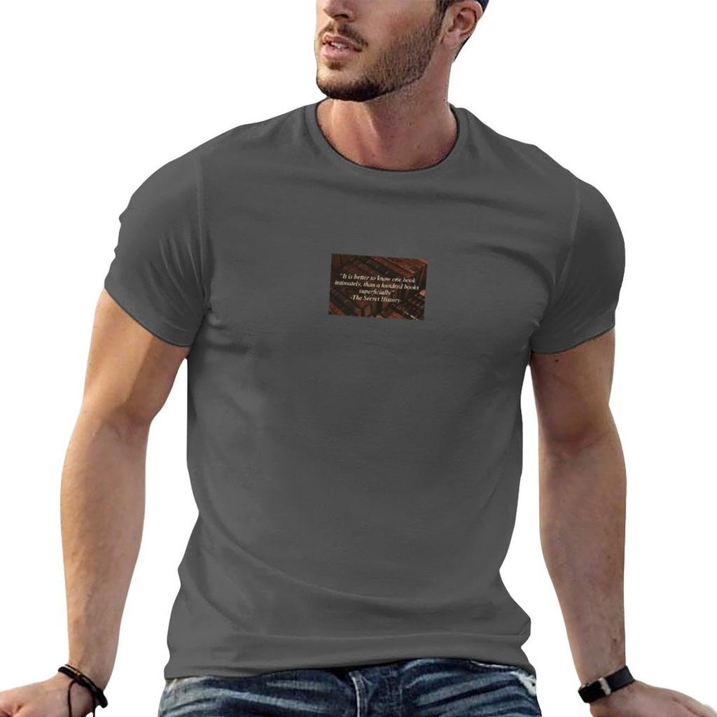 The Secret History TShirt T Shirt Unisex Casual Funny T Shirts Dark Humor T Shirts with Prints Tshirt