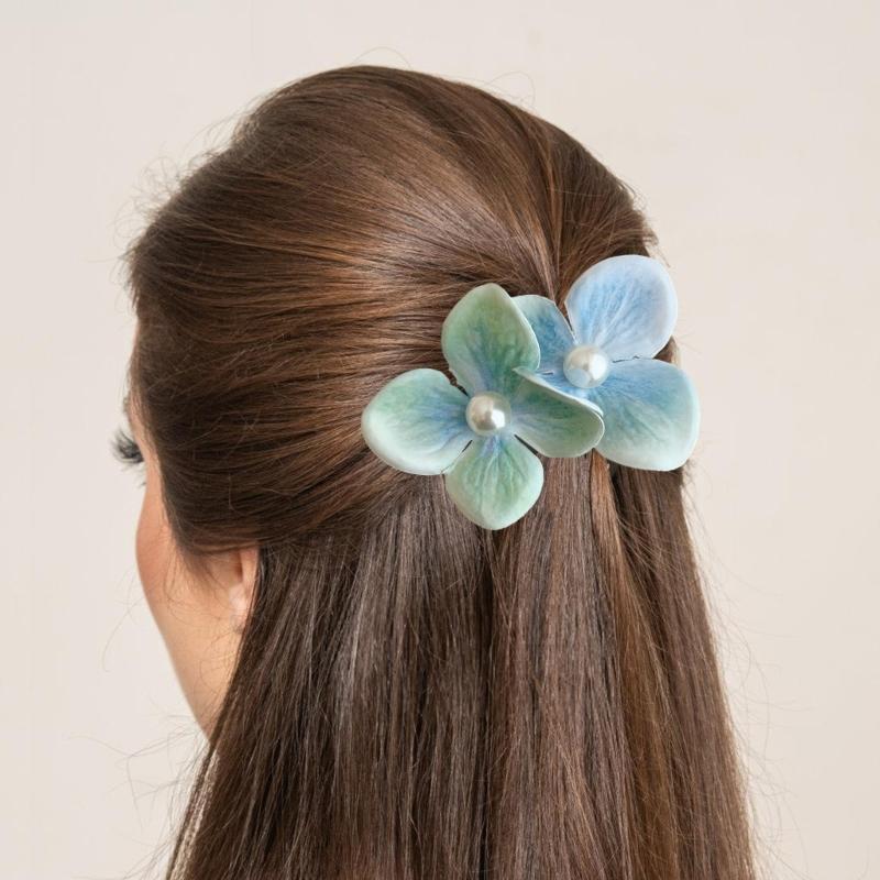 Flower Hairpin Side Clip Side Hairpin Party Hair Ornament Flower Hair Clip Hair Accessory Perfect for Stylish Ladies