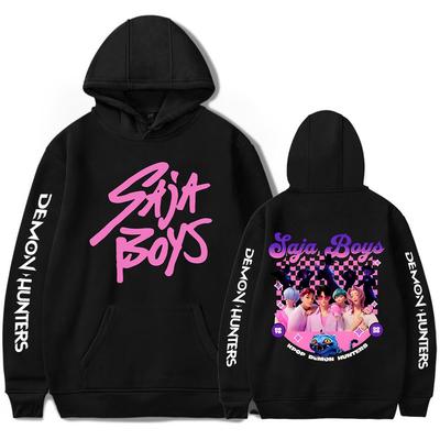 Kpop Demon Hunters Hoodie Harajuku Pullover Tops Man Woman Sweatshirt Fans Gift Fashion HipHop