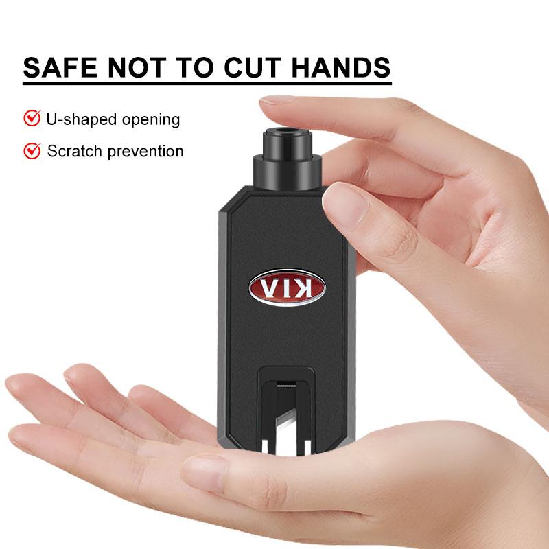 3in1 Car Safety Car Multi-function Window Breaking Tool Escape Broken For Kia Sauer CUB CEED Cerato Forte K8 K900 Optima Picanto RIO