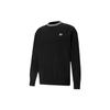 Downtown Casual Sport Crew Neck Long Sleeve Knit Sweater Men Sweater Black 531426-01