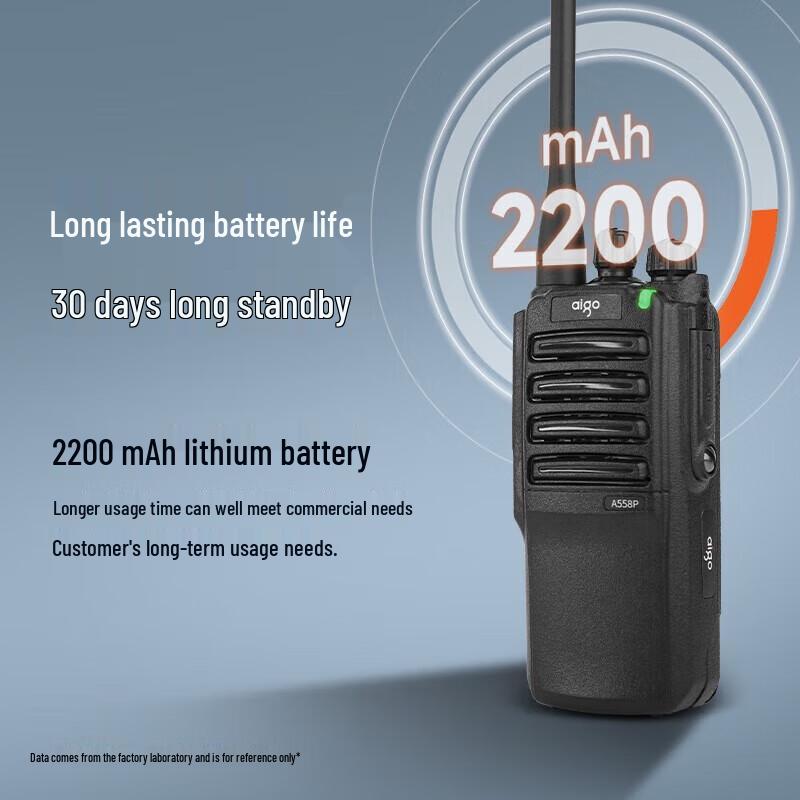 Aigo A558P High Power Long Range Walkie-Talkie (CN Version)
