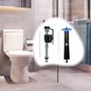 Kit de Valve de Remplissage pour WC Cartouche Chasse d'Eau Installation Facile Pièces de Rechange pour Réservoir de WC