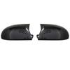 2PC Black For VW GOLF 5 V MK5 GTI Jetta Passat B5.5 B6 EOS Sharan Superb Side Wing Rear View Mirror Cover Replacement Caps Shell