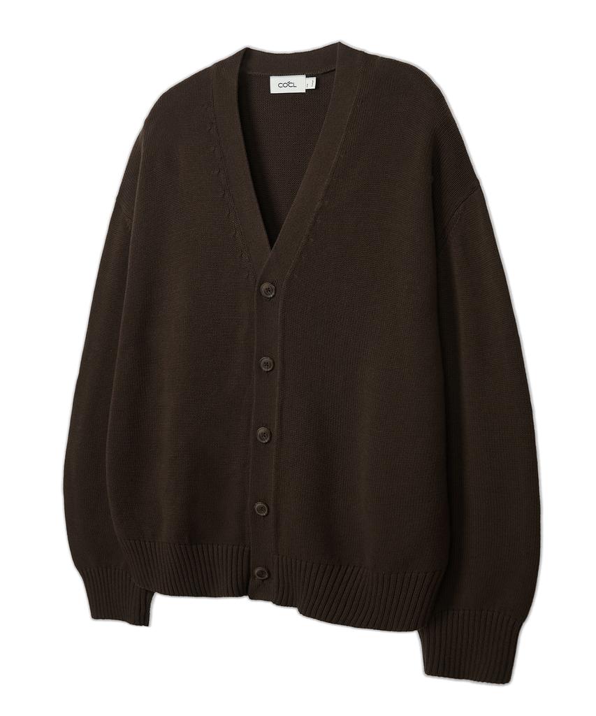 Costume O’Clock [Renewal Ver.] Soft Basic V-Neck Cardigan Light Gray Cooscd001Lgray