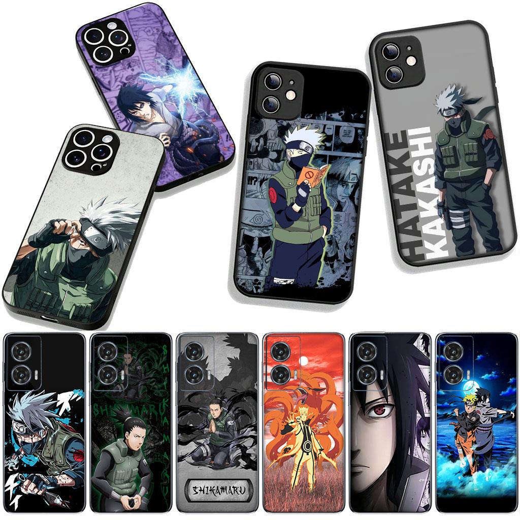 For Motorola Moto G04 G13 G14 G22 G23 G32 G34 G35 G64 G82 G84 G53 G60 G72 E14 E15 E13 Case Nara Shikamaru Narutos Kakashi Sasuke