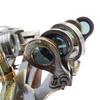13 Cm Brass Sextant In Leather Box