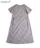 Off Grid [24Ss Ver] Nylon Washer Dress - Gray