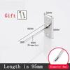 Wall Hook Nail Wall Display Lewelry Hook Mobile Phone Accessories Single Line Hook Steel Hardware Tool Hammer Pliers Wall Mount