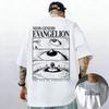 Hot Sale Neon Genesis Evangelion 2026 Streetwear Harajuku Fashion T-shirt Loose Casual Oversized Short Sleeve Casual Daily Wear Asuka Summer New Tee