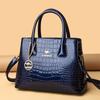 Women Handbag Genuine Leather Bags Women Crocodile Luxury Handbags Women Bags Designer Crossbody Bags Female Retro Tote Handbags