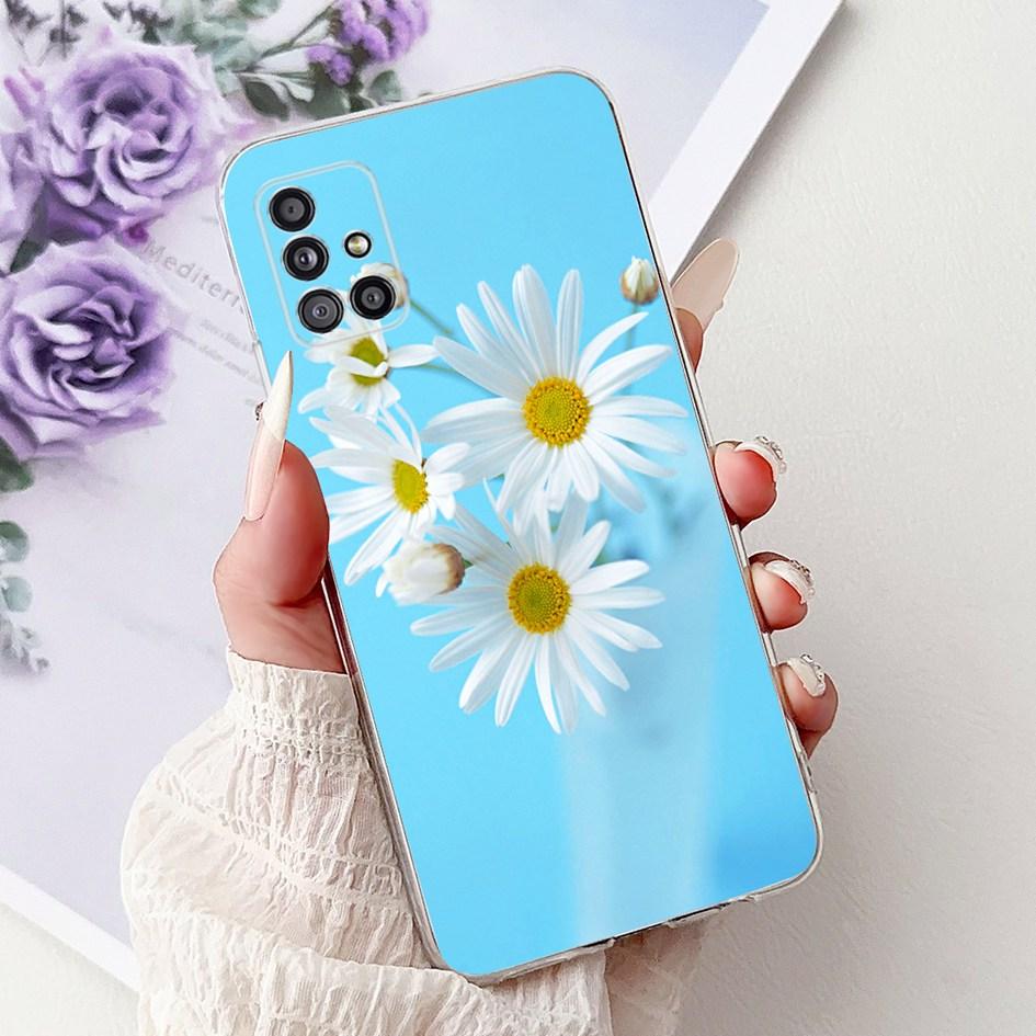 For Samsung Galaxy A71 A51 A31 Case A315F A515F A715F Cover Fashion Painted Soft Silicone Phone Cases For Samsung A51 5G Housing