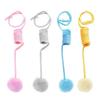 Interactive Cat Toy Funny Cat Stick Plush Spring Ball Self-Hey Hanging Door Kitten Toy Teaser Cat Wand With Bell Pet Accessories