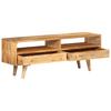 TV Cabinet 110 X 30 X 41 Cm Solid Mango Wood