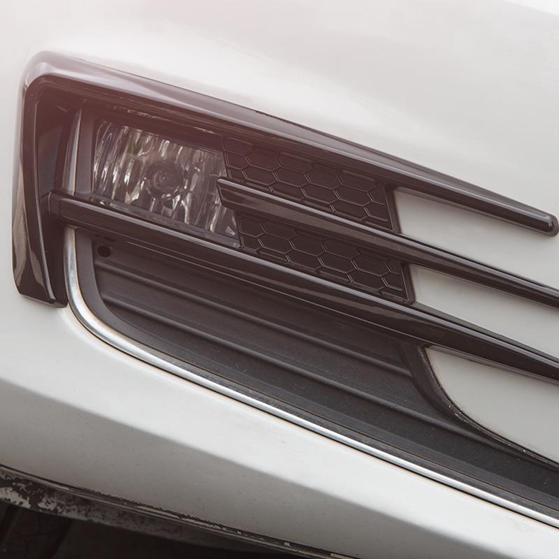 Pair Car Front Fog Light Grille Grill For VW Golf 7 MK7 GTI 2014 2015 2016 2017 Fog Lamp Lower Bumper Cover