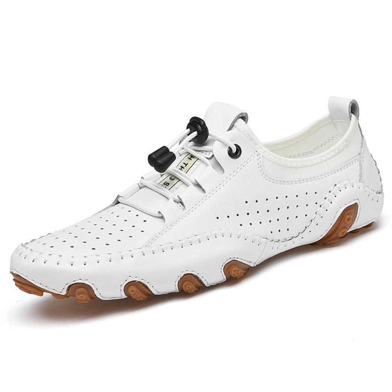 Genuine Leather Casual Leather Shoes Men Loafers Comfortable Driving Shoe Moccasins Man Flats Shoes