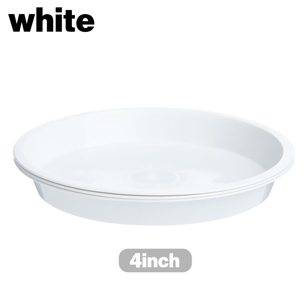 3Pcs Heavy Duty Flower Pot Durable Plant Saucer Indoor Outdoor Drip Trays Plastic Tray Saucers