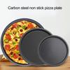 Non-stick Coating Pizza Bakeware Reusable Easily Clean BPA Free Baking Pan Kitchen Gadget Storage