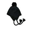 25 Frühherbst neue warme Strickmütze niedliche Bommel Ohrenschützer Tasche Kopfbedeckung Wollmütze Herbst und Winter