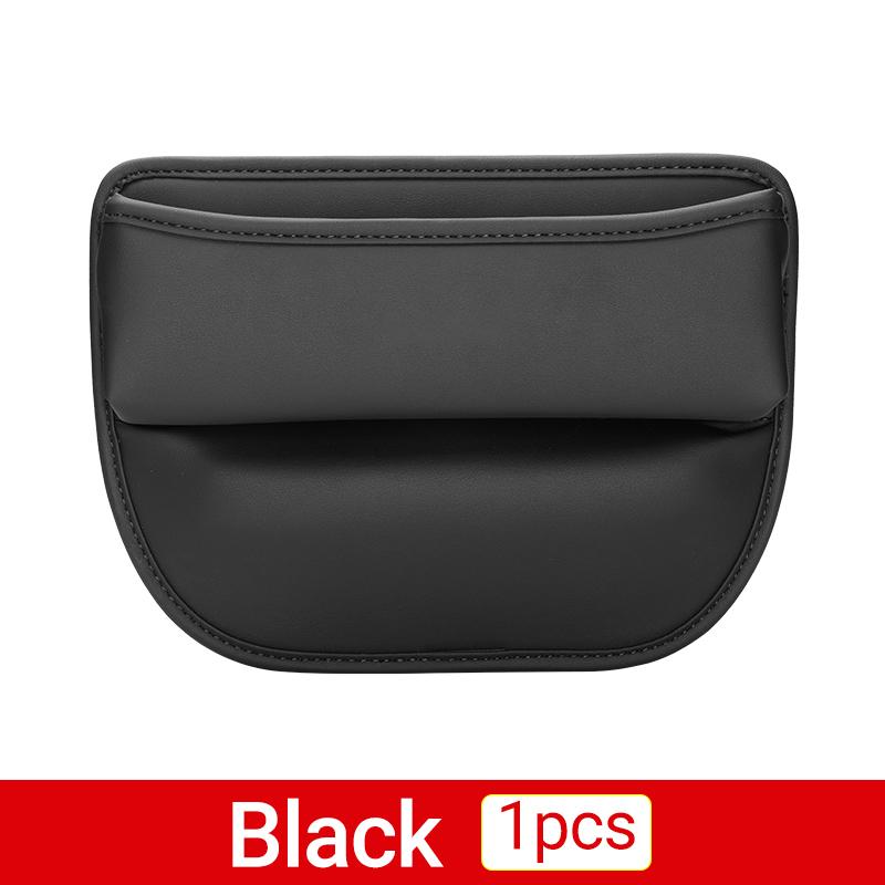 For Tesla Model 3 Y X S 2016 2017 2018 2022 2023 Car Seat Organizer Gap Storage Box Leather Pockets