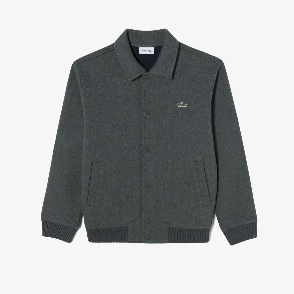 [lacoste] Men's Ribbed Jersey Sweat Jumper SH080E-55N050
