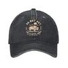 Yellow Stones National Park Unisex Baseball Cap Do Not Pet the Fluffy Cows Distressed Denim Washed Sun Hat Outdoor Adjustable