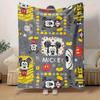 1pc, Cozy Mickey Mouse Home Decor Blanket: Perfect Gift for Bedroom, Living Room, Travel, Camping, Car