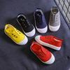 Children's Canvas Eyelet Shoes - 2025 Spring/Autumn Collection, Casual Sneakers for Boys and Girls.