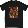 Kalkoen Jus Bonen en Broodjes T-shirt Grappige Thanksgiving Humor Tekst Cadeau T-shirt