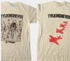 T-shirt Cotone Manica Corta Talking Heads Tour 1980 Bianco Unisex S-4XL
