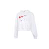 Icon Clash Fleece Hoodie Women Tops White CU5109-100