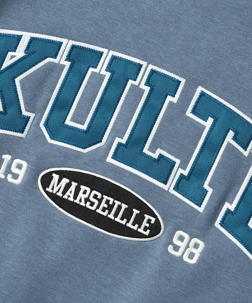 KULTE Twill Arch Logo Crewneck L.Blue