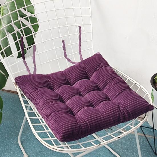 Seat Cushion High Rebound Comfortable Chair Pad Straps Design Chair Cushion for Household Car Office