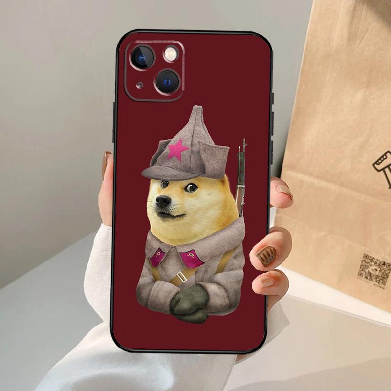 Cheems Doge Phone Case For iPhone 18 17 Air 16 15 14 13 12 11 Pro Max 12 13 mini 15 16 Plus 16e Cover Coque
