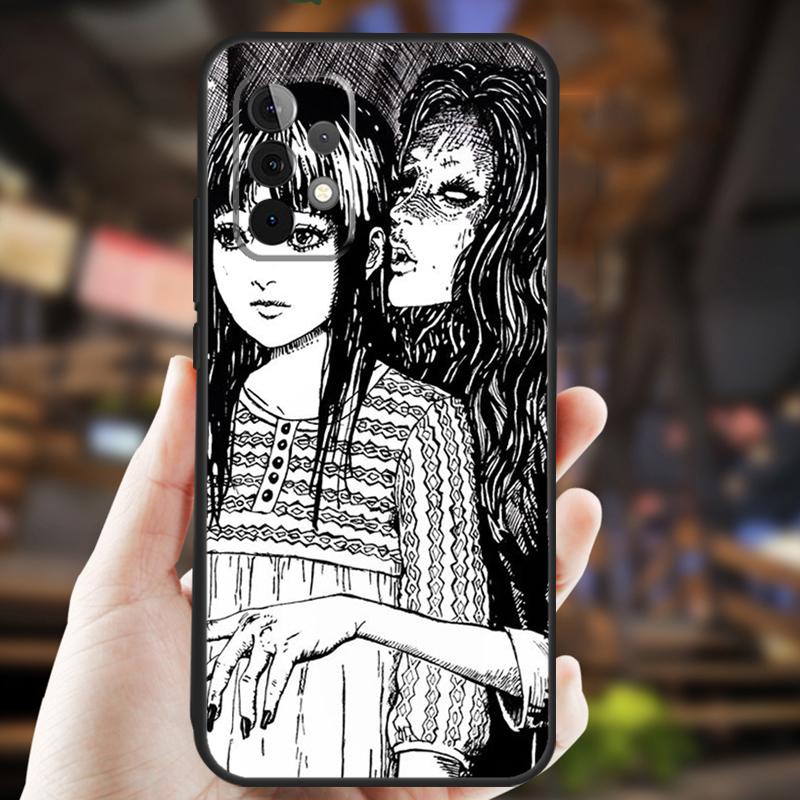 Horror Manga Style Case For Samsung Galaxy A32 A56 A16 A15 A22 A52 A54 A14 A26 A36 A55 A35 A05 A06 A53 A33 A13