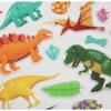 Stickers - Funny Dinosaurs - Glitter - Epoxy
