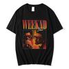 The Weeknd Ultra-Clear Print Oversize Men's Summer T-Shirt - Loose Fit, Short Sleeve, Trendy Brand