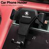 YSAG7 Držák na mobilní telefon do mřížky ventilace Gravitační senzor Držák do auta Riangle Gravity pro Škoda Octavia Rapid Kodiaq Karoq Superb Fabia Kamiq