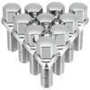 Wheel Bolts Anti-Theft Dual Hex 10pcs M12x1.5 26mm Taper