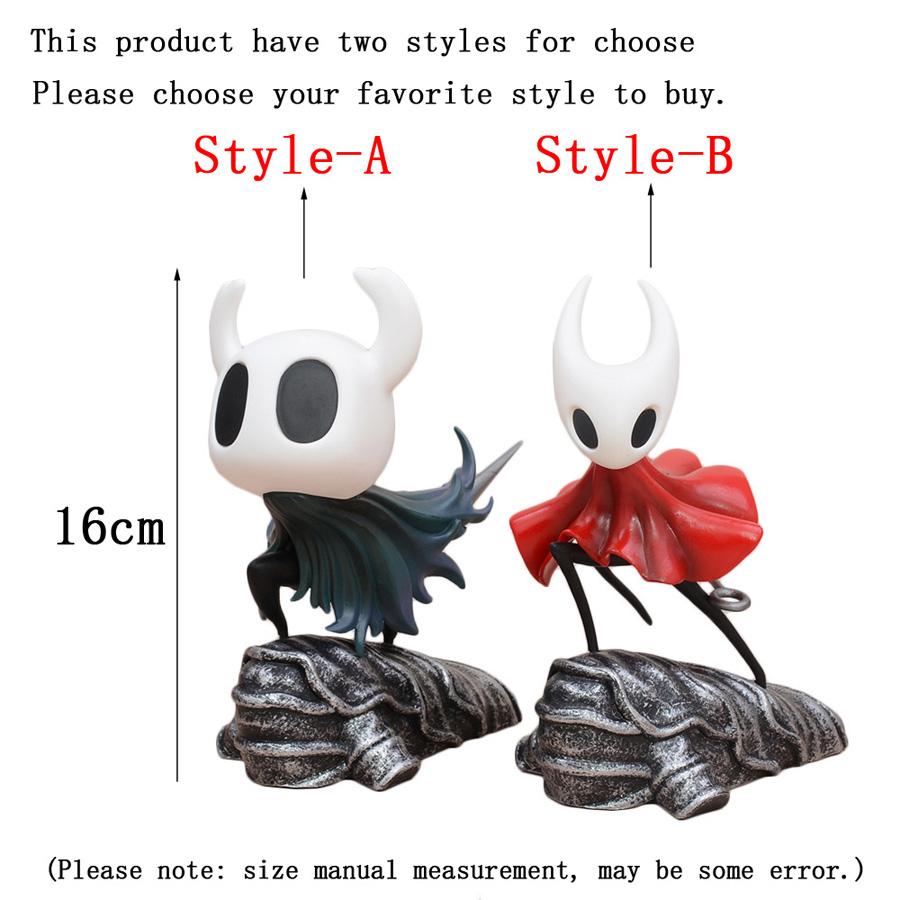 Funny Anime Gaming Game Character Hollow Knight Hornet Bumblebee Action Figure Statues Desk Ornaments Doll Model Collection Toys