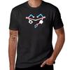 Trans Heart T-Shirt Oversizeds Vintage Clothes Mens Graphic T-shirts Big and Tall