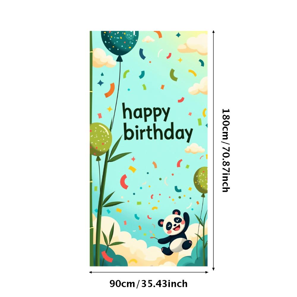Easy-to-hang Birthday Banner Celebration Banner Kids Party Supplies For Home Decor Photobooth Children’s Event