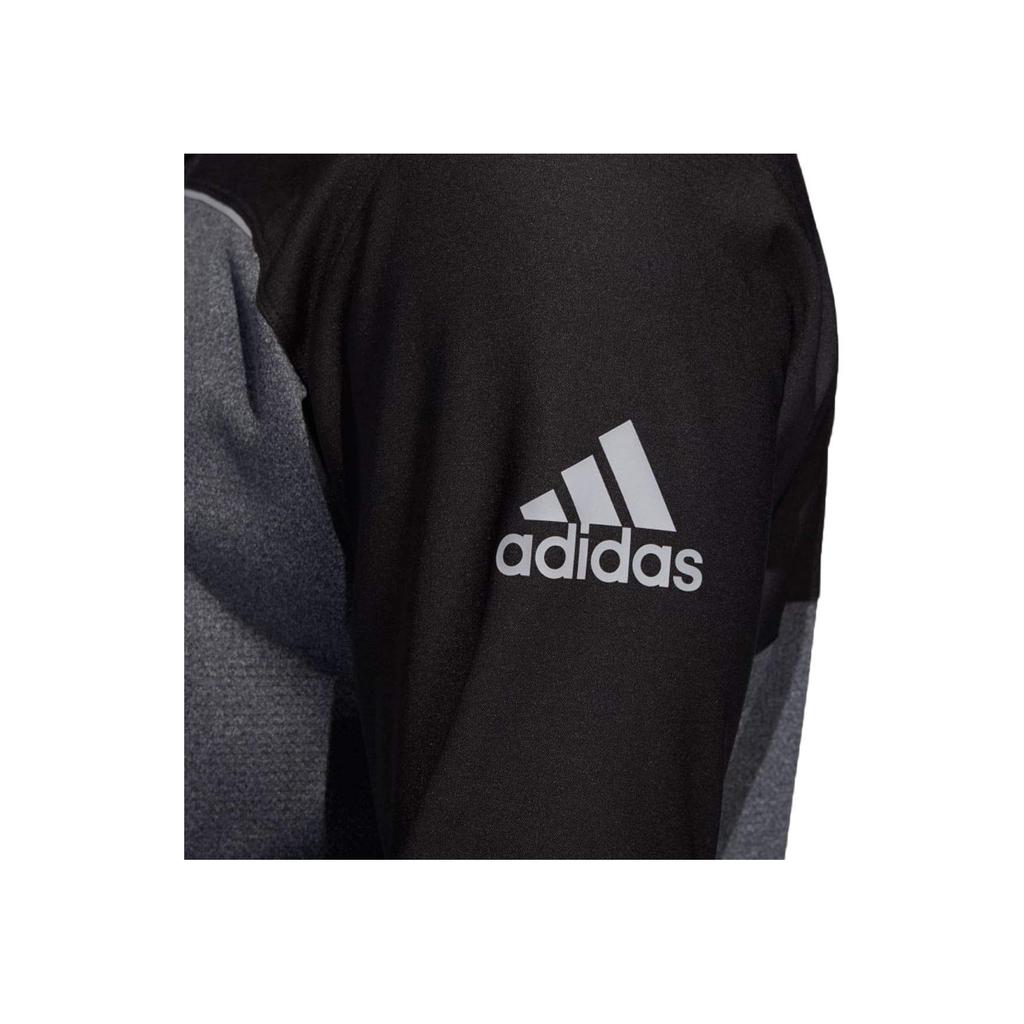 adidas Stand Collar Comfortable Fashion Waterproof Jacket Men Jacket Black CY7449