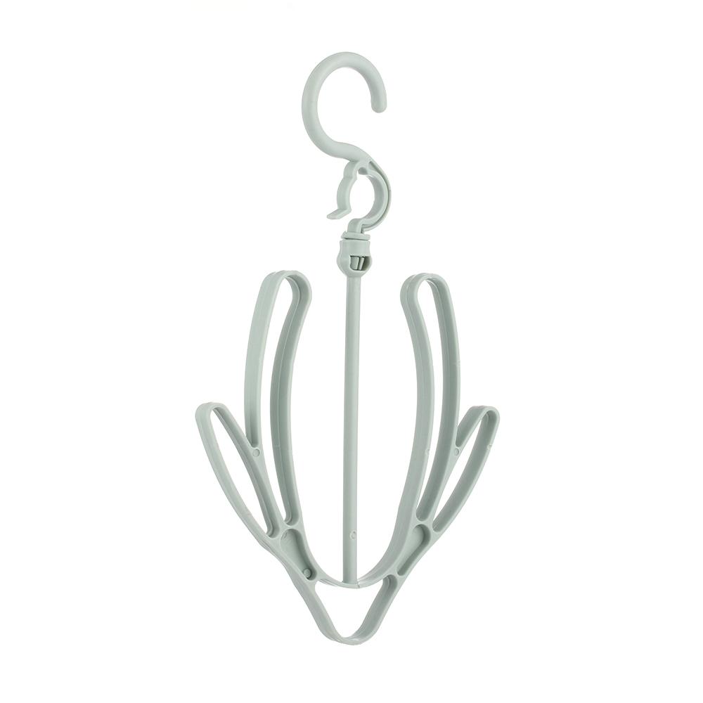 New Clothes Plastic Shoe Racks Storage Shelf Drying Hanger 2 Hooks