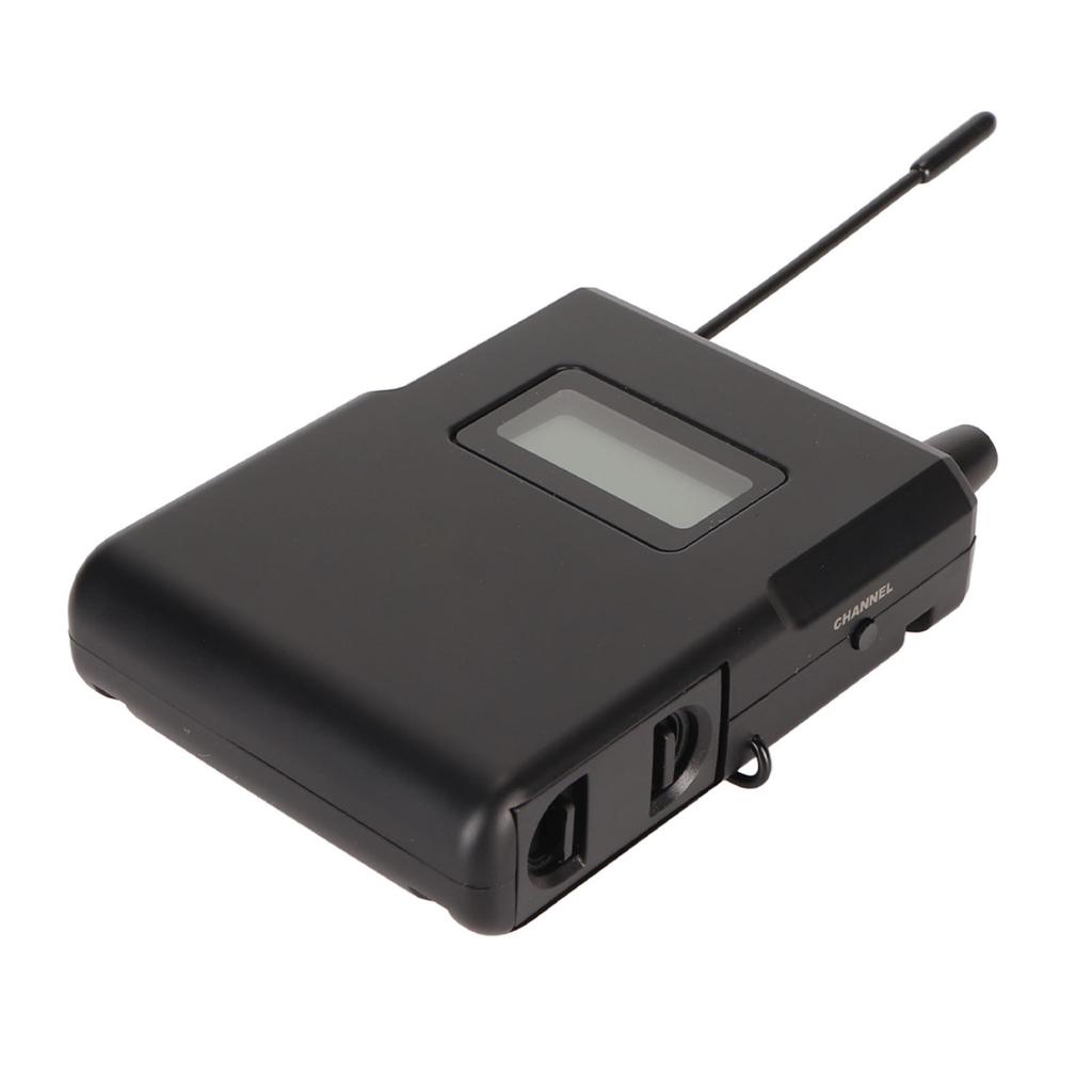Bodypack Receiver 863 To 865MHz HiFi Sound Portable Earphone Monitor Receiver for Wireless Ear