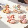 Flower Elf Brooch Zinc Alloy Lightweight Lapel Pin For Comfortable Wear Ideal Parties Weddings Daily Fashion Accessory