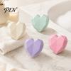 Spa Bath Bombs 80G Love Heart Bombs, Eucalyptus Green Tea Lavender Rose Moisturizing Scent, Essential Oils Fizzies Balls for Dry Skin Body Care