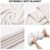 Magical Princess Sparkle Theme Blanket Lightweight Warm Flannel Blanket Decorative Throw Blanket for Home Decoration