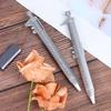 Practical Silver Rod Blue Or Black Core Vernier Caliper Ballpoint Pen Press Ruler